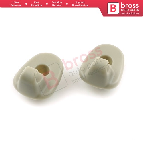 2 pz clip visiera solare 1AR26BD1AA per Jeep Liberty 2005-2012 Dodge Nitro 08 12 - Foto 3 di 10