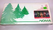 6 Boxes Vintage Noma 1989 Christmas String Lights Indoor/Outdoor Multicolor New