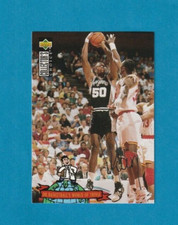 1994-95 Collector's Choice SILVER SIGNATURE # 403 David Robinson SPURS