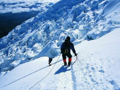 Mountaineering Mountain Climbing Wall Print Poster 20x30