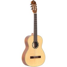 Ortega Guitars 6 String Family Series 3/4 Size Nylon Classical Guitar With Bag