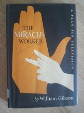 The Miracle Worker: A Play For Television 1957 Vtg 12th Printing 1974 HCDJ