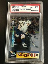 Brett Hull 1995 Collector's Choice Platinum Players Club #364 PSA 10 GEM MT 