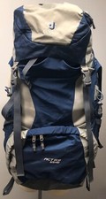 DEUTER ACT LITE 65+10 HIKING BACKPACK PACK BLUE TREKKING AIRCONTACT NEEDS BUCKLE