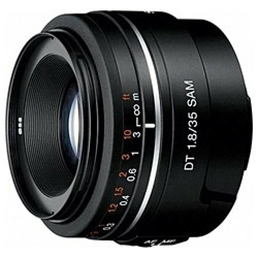 USED Sony SAL35F18 DT 35mm F1.8 SAM Lens For A-Mount Japan USED Sony SAL35F18 DT 35mm F1.8 SAM Lens For A-Mount Japan