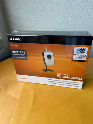 D-Link DCS-920 Wireless-G Network Camera.  Factory sealed