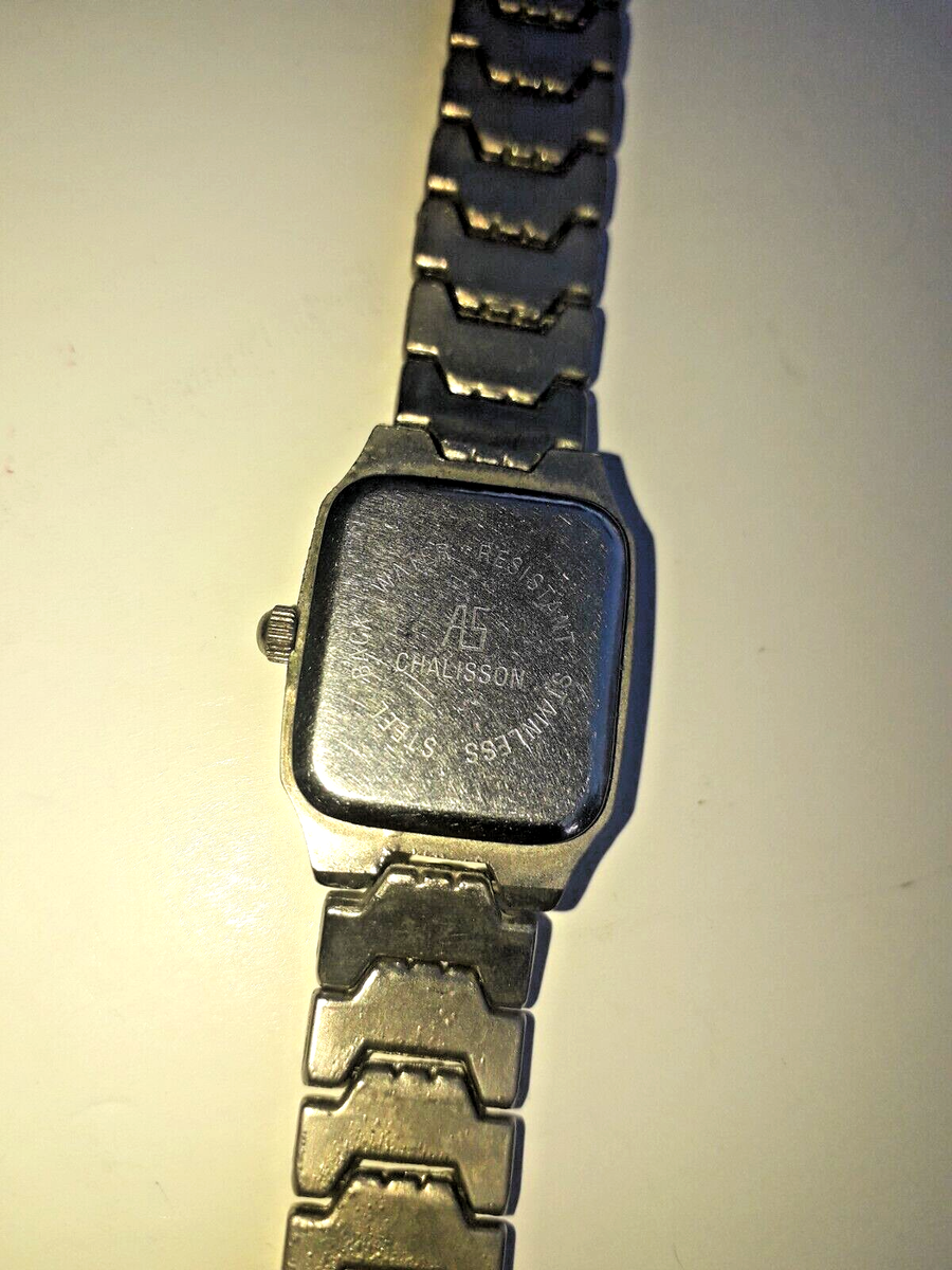 Stainless Steel Chalisson Montre Montre Femme CHALISSON Quartz