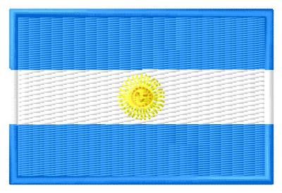Flagge Argentinien Flag Argentina iron-on Aufnäher patch