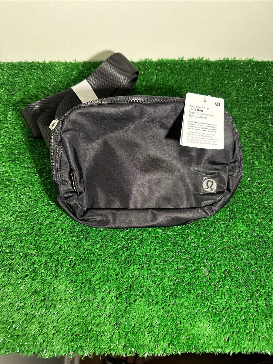 NEW Lululemon Athletica Everywhere Belt Bag 1L Black Cross Body Fanny Pack  NWT