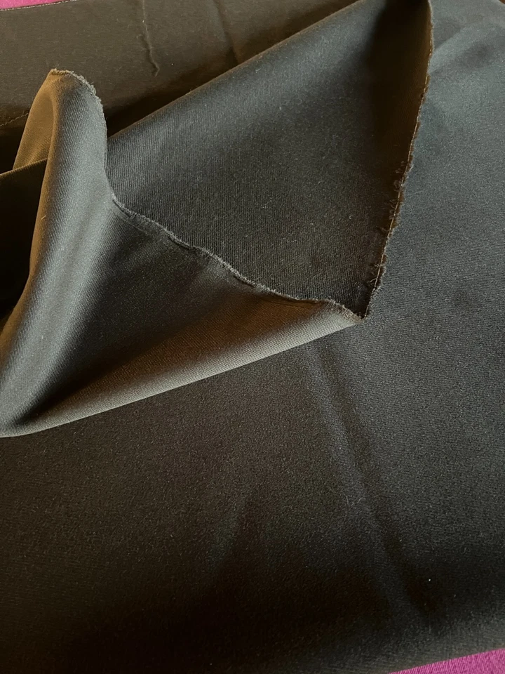 Ancien tissu sergé coton très épais marron larg 160 cm x H 165 cm réf C648 - Photo 4/4