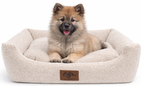 Hundebett Grosse Hunde, Waschbar Hundekissen Flauschige Hundematte 95X75Cm