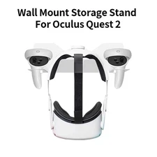 VR Wall Mount Storage Rack For Quest 3 Oculus Quest 2 Controller & Headset Stand