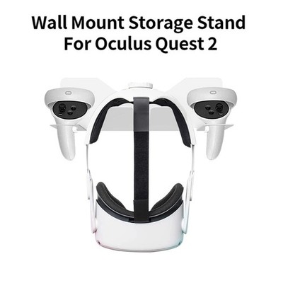 VR Wall Mount Storage Rack For Quest 3 Oculus Quest 2 Controller & Headset Stand