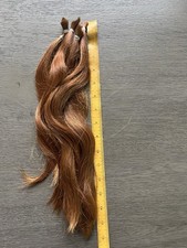 Real Human Hair Virgin Red Auburn Natural Healthy No Heat Or Dye 14-16 Inches