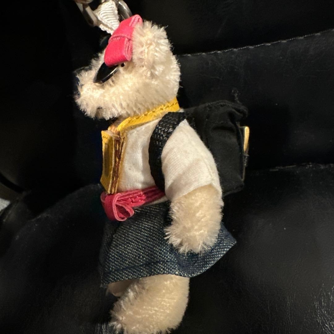 PRADA Rare Women  Bear Keychain Charm Backpack with Box Multicolor Authentic thumbnail 15