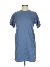 Uniqlo Women Blue Casual Dress XXS