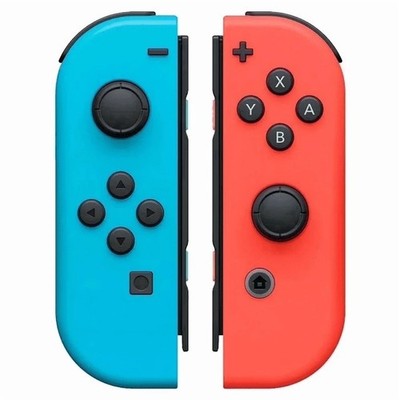 Wireless Controller Set für Nintendo Switch Links Blau Rechts Rot Neu
