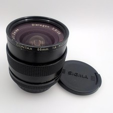 Contax Distagon 28mm f/2.8 C/Y Mount MF Wide Angle Lens Tested Working