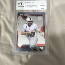 SAGE 2017 Premier Draft Peak Performance Cooper Rush PK-CR BCCG 9 Insert