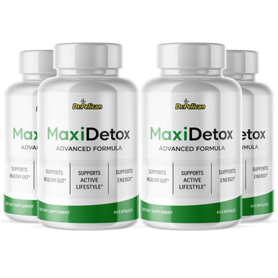 Maxi Detox-  Keto & Weight Support- 4 Bottles- 240 Capsules