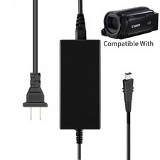 AC Adapter Charger for Canon VIXIA HF R700 R706 R800 Camcorder