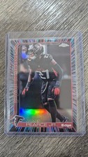 James Pearce Jr. 2025 Topps Chrome Rookie Neon Pulse Refractor No. 351 Falcons 