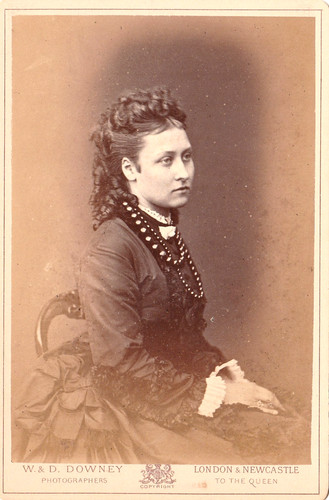 Royalty - PRINCESS LOUISE, DUCHESS OF ARGYLL - 1880 Downey -  Cabinet Card