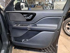 2022 Lincoln Aviator Front Right Passenger Interior Door Trim Panel Black Oem