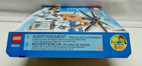 ADULT OWNED Lego Set #60034 ARCTIC HELICRANE 100% complete Minifigs box booklets