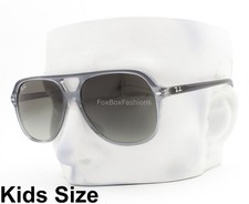 Ray-Ban Bill Kids Sunglasses RJ 9096S 7153/11 Crystal Gray Blue 52mm Kids Size