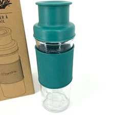 MASONTOPS MASON JAR COCKTAIL SHAKER KIT NEW IN BOX **READ**
