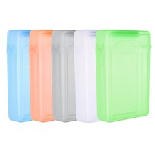 6.5" x 4.5" Hard Drive Disk Case, 1Set Plastic Hard Disk Storage Case, 5 Colors