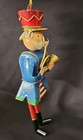 Vintage Metal Soldier Playing Horn  Ornment — photo 2