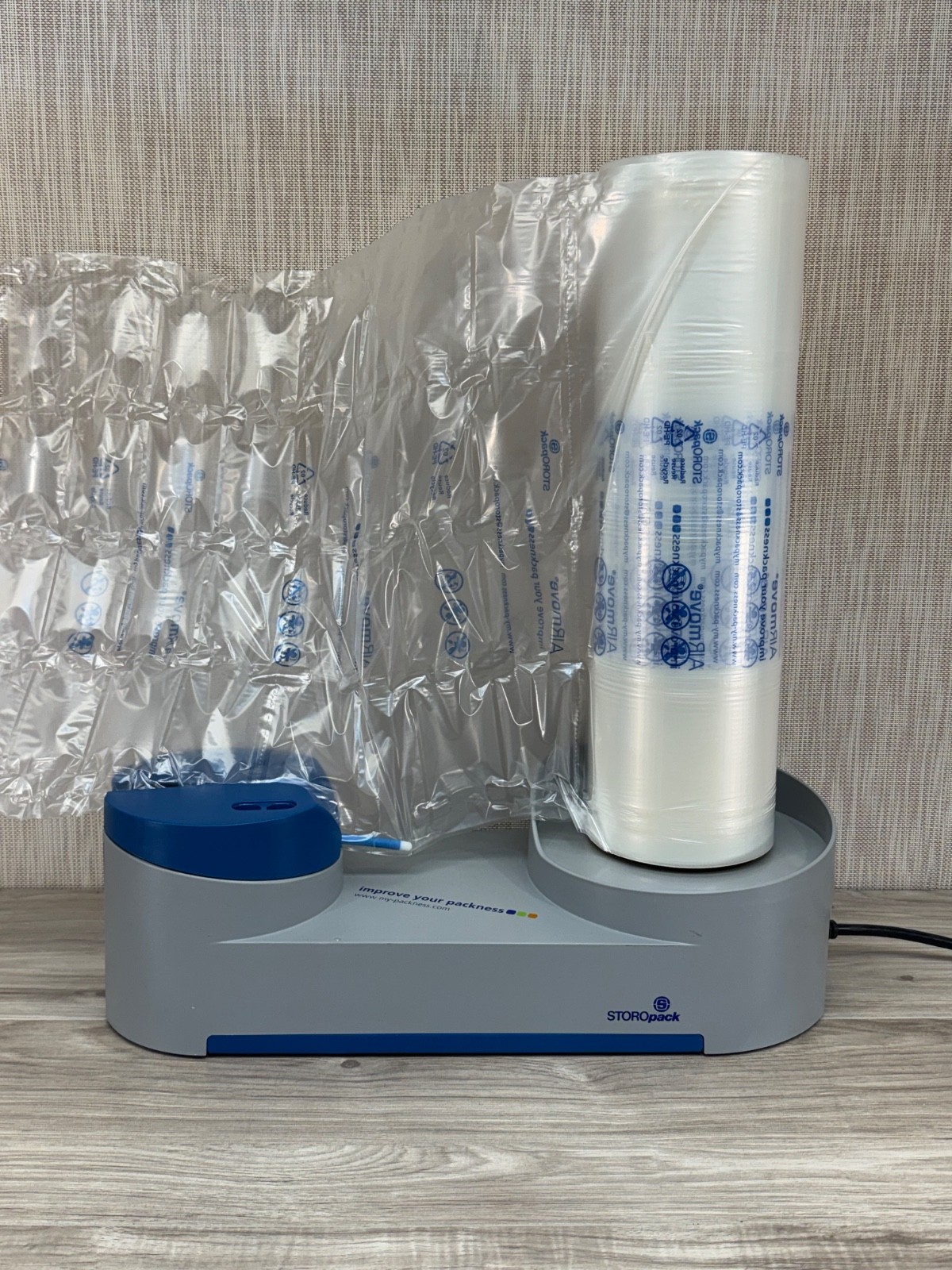 Storopack AIRmove Air Pillow Machine Cushion Packaging System w/ Film Roll