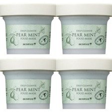 SKINFOOD Pear Mint Food Mask Pack 120g 4Pcs - FREE SHIPPING