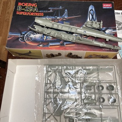 Academy/Hobby Model Kits 1/72 Boeing B-29A SuperFortress #2111 - UNFINISHED