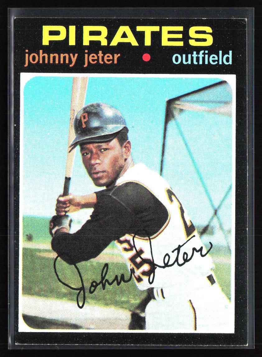 1971 Topps #47 Johnny Jeter