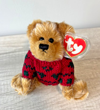 1993, Retired, "Bearkhardt" Bear, Ty Attic Treasures Collection, Plush, W/Tags