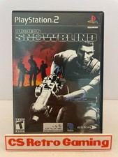 Project Snowblind (PlayStation 2, PS2) Complete w/Manual VGC Free Ship