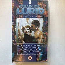 COLOR ME LURID  Hold Me While I M Naked -GEORGE KUCHAR  Short Movies VHS Rare!