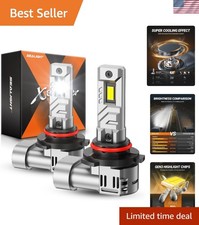 Pack Of 2 9005 Bulbs - 40000 Lumens Cool White Fog Lights Easy Install