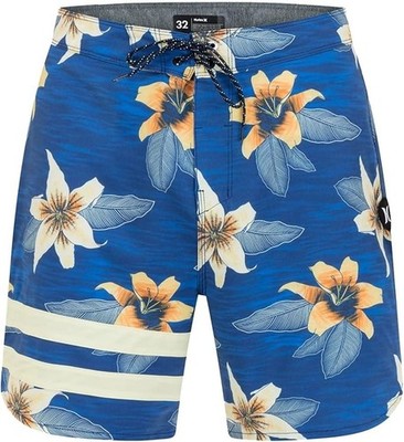 Hurley PHANTOM BLOCK PARTY 18' Blue Gr.33 Herren Boardshorts UVP:79,99  (S/2056)