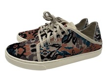 OluKai Pehuea Pa'i Cloudy Slip On Sneakers Women Size 9.5 Crushback NWOB