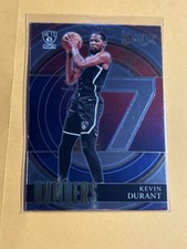 Kevin Durant - 2021-22 Panini Select #18 Numbers - Nets