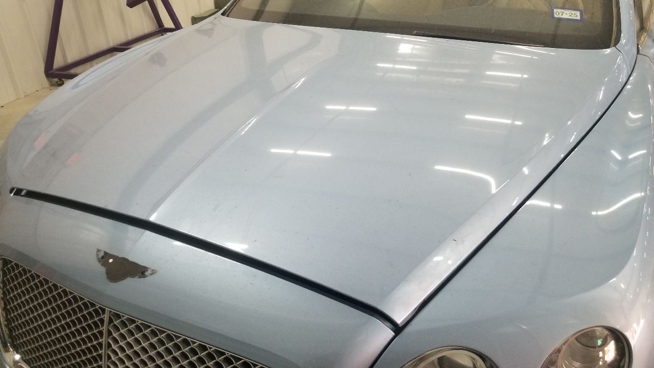 Bentley Continental GT Engine lid Blue