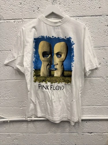 White Vintage Pink Floyd European Tour Concert T Shirt 1990s vintage concert t-shirt, vintage, single stitch, B+ condition
