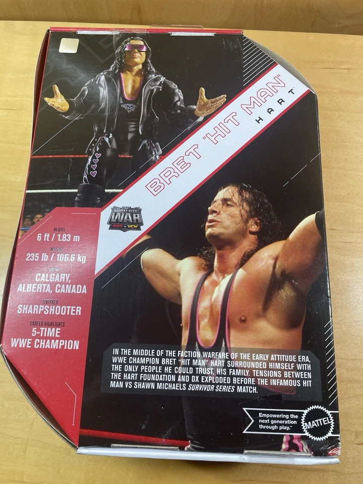 WWE Ultimate Edition Bret Hitman Hart Monday Night Wars Exclusivo IMPRESCINDIBLE 🔥🔥 Foto 2 de 3