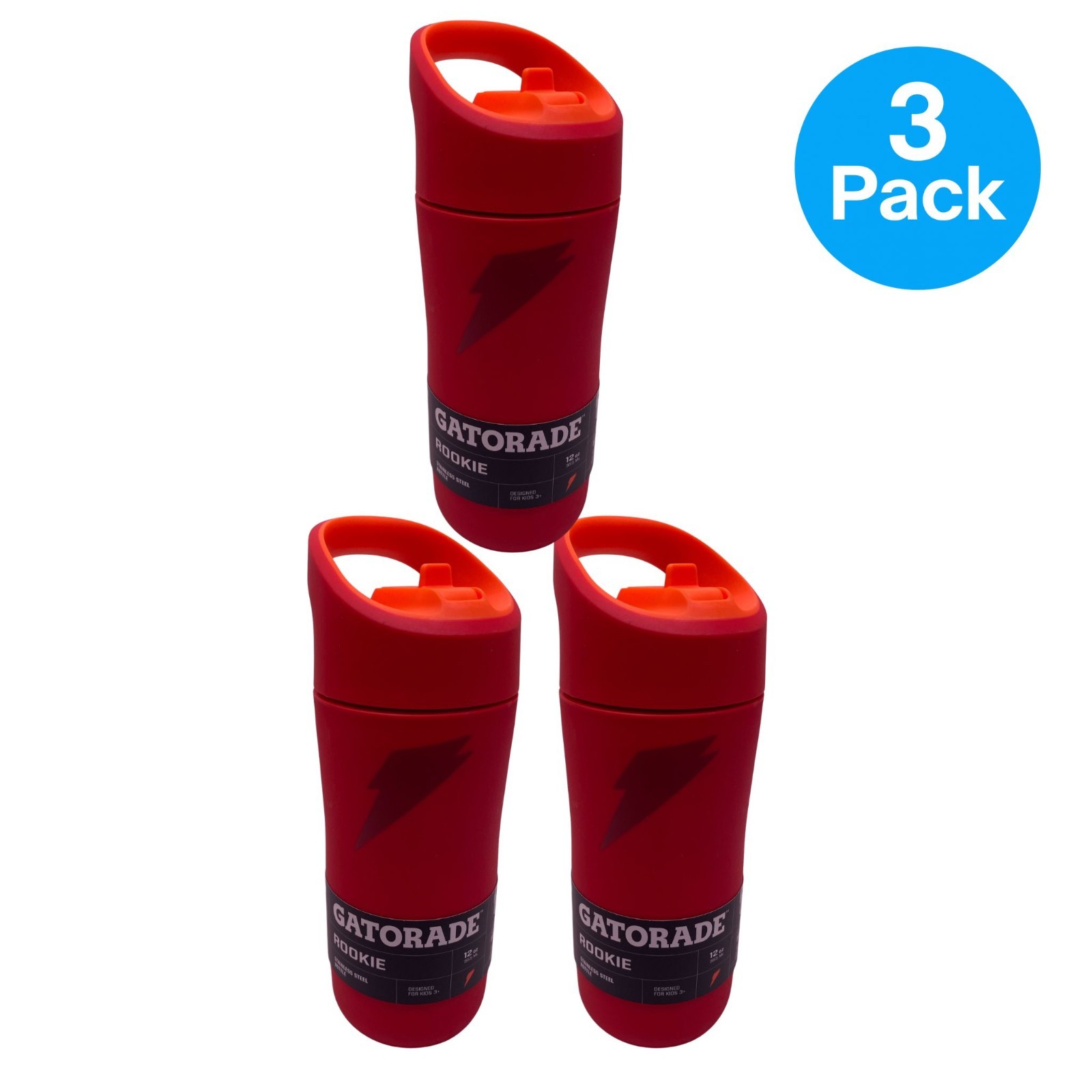 12oz Red 3 Pack New