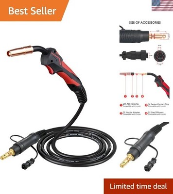 Durable 250Amp Replacement MIG Welding Torch for Lincoln Power MIG Series