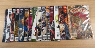 Uncanny X-Men Comic Lot 16 Issues 495-512 Brubaker Fraction Marvel 2008 No 500